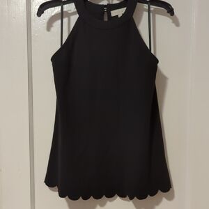 Black Sleeveless Top